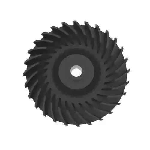 Impeller and pulley of the BOSCH ARM 3D print model