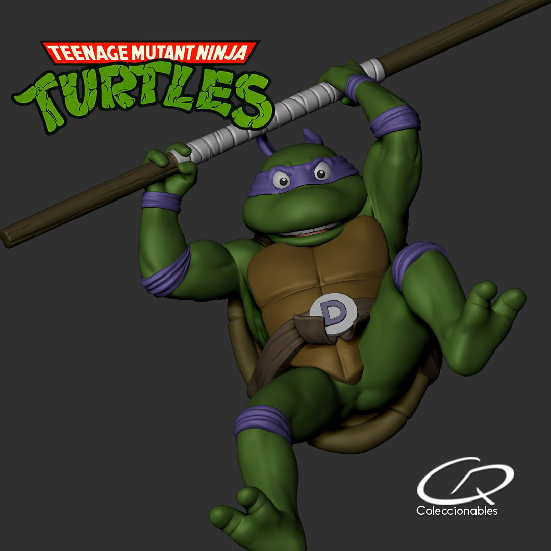 Teenage Mutant Ninja Turtles Fanart - Donatello 3D print model_12