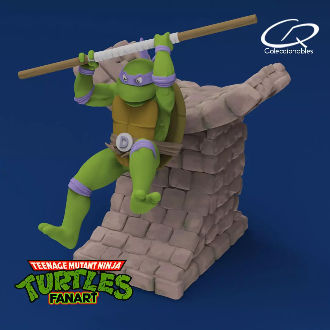 Teenage Mutant Ninja Turtles Fanart - Donatello 3D print model_0