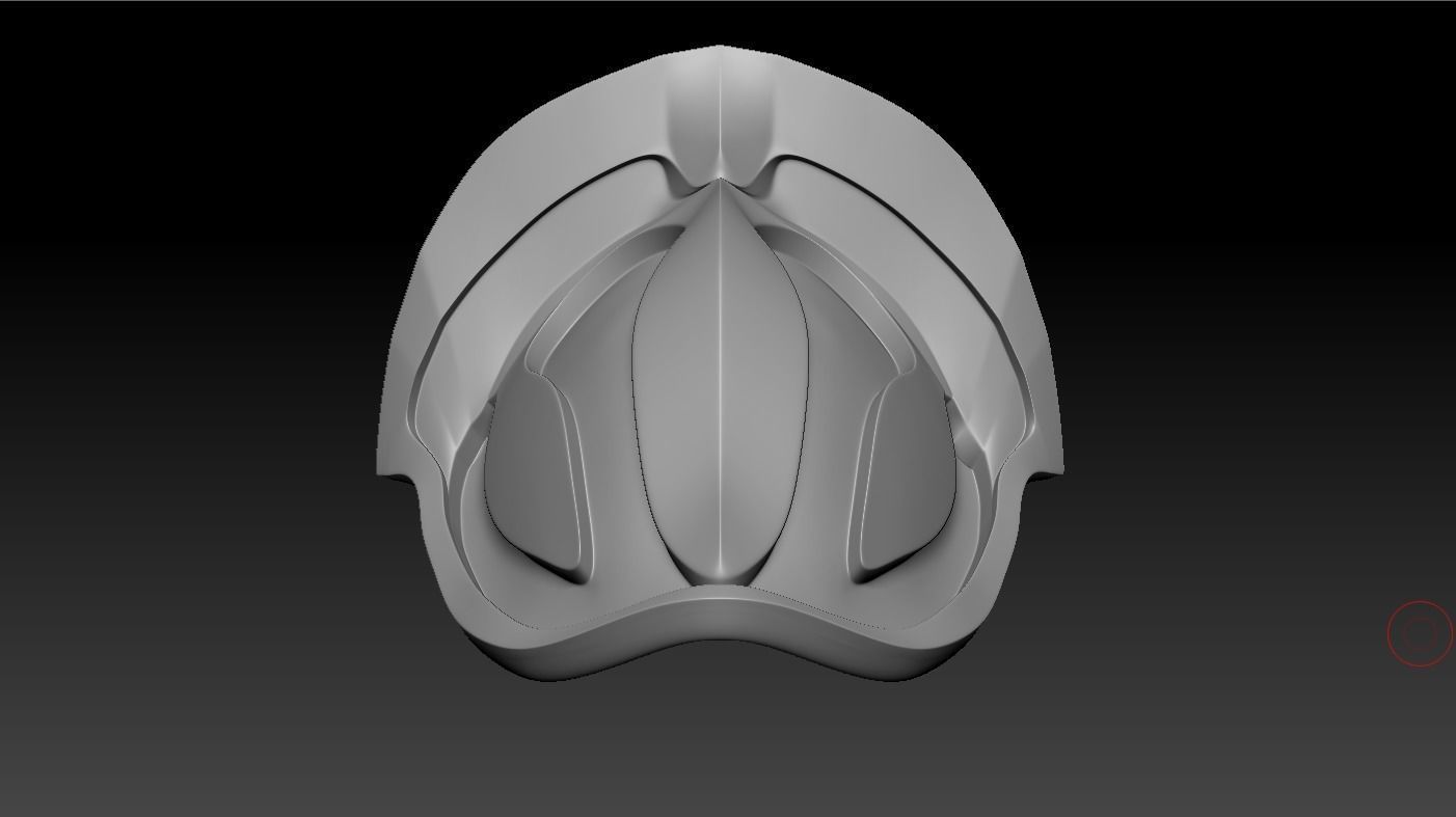 High-poly model Shoulder armor 3D model_1