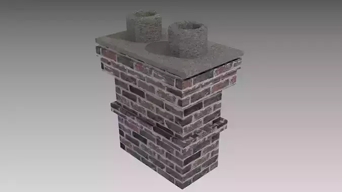 Chimney brick 3D model