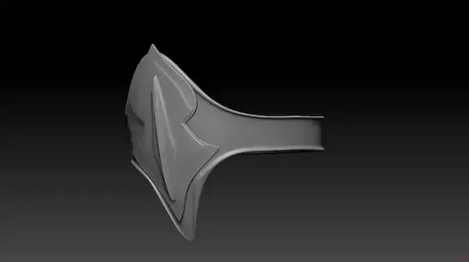 High-poly model armor overlay