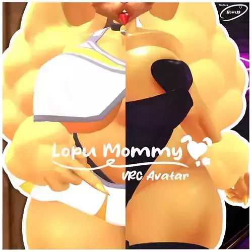 VRChat Avatar - Lopu Mommy   3D model