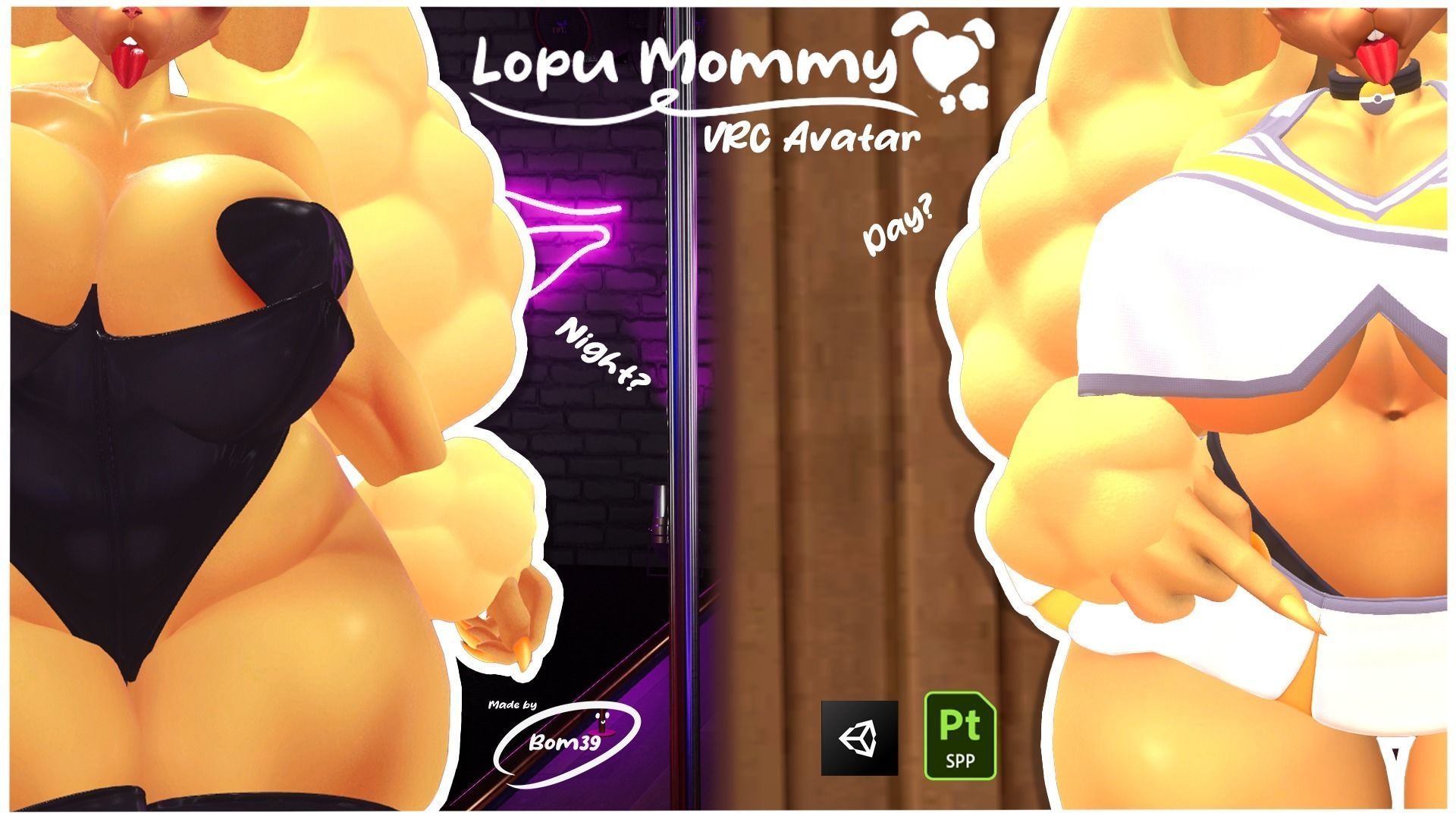 VRChat Avatar - Lopu Mommy   3D model_3