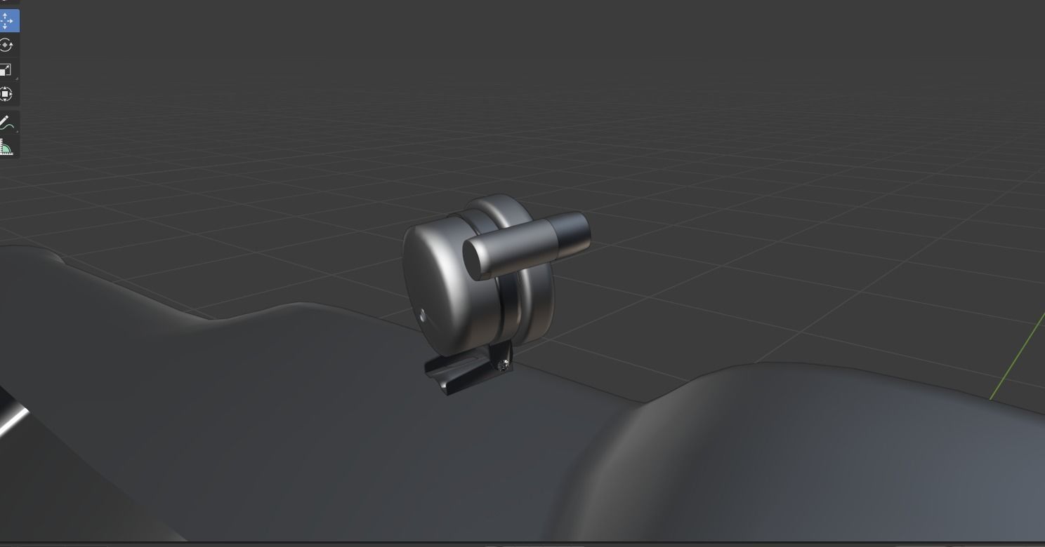 RPM gauge  3D model_1