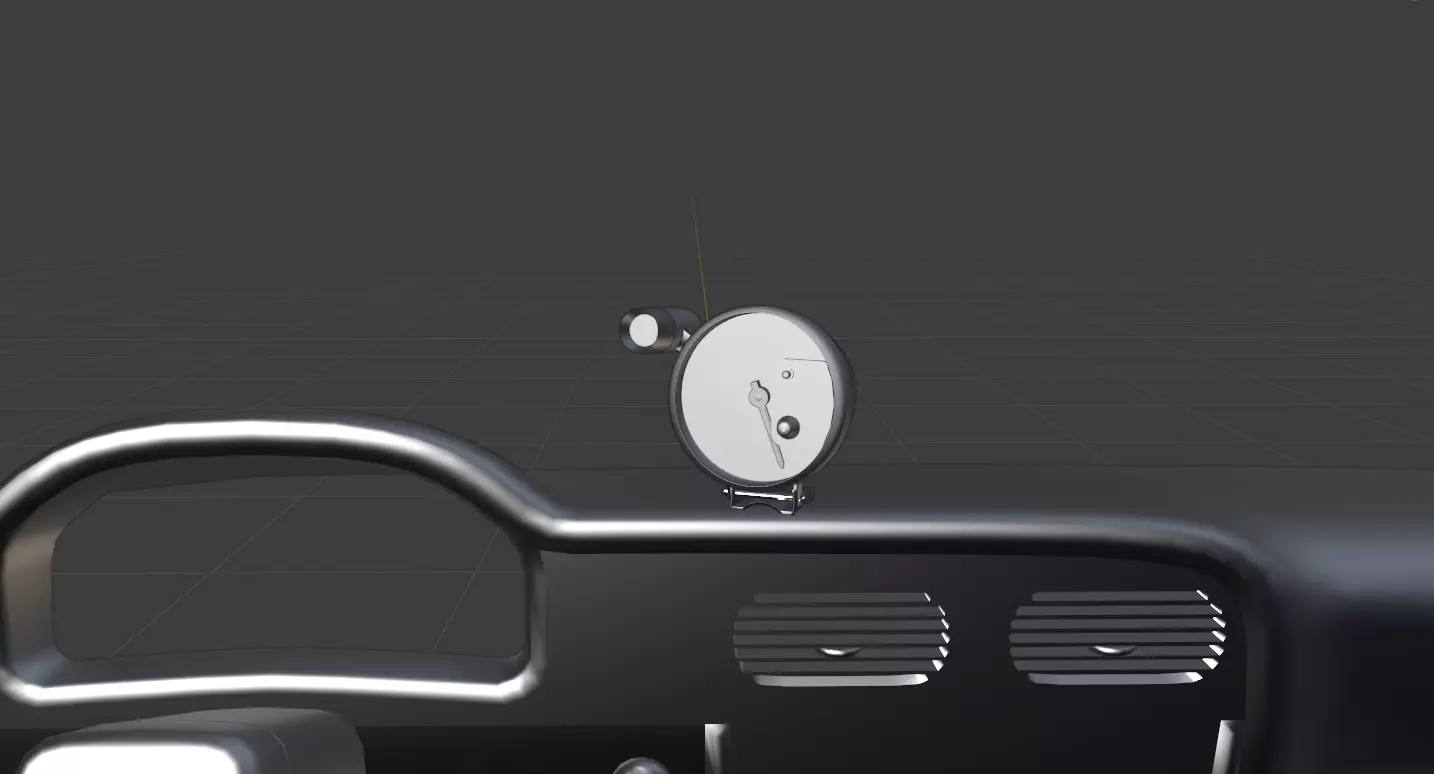 RPM gauge  3D model_0