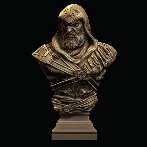 Kratos Assassin s Creed  FAN ART 3D print model_1