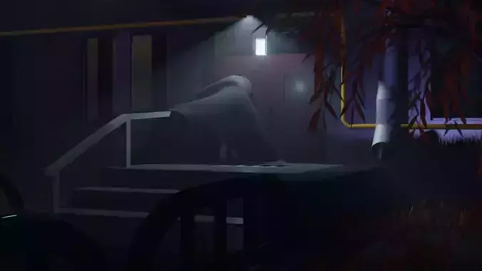 Scary place 3D model