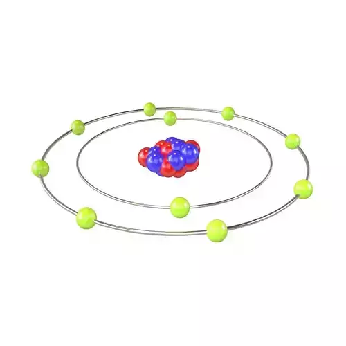 Neon Chemical Element v1 003