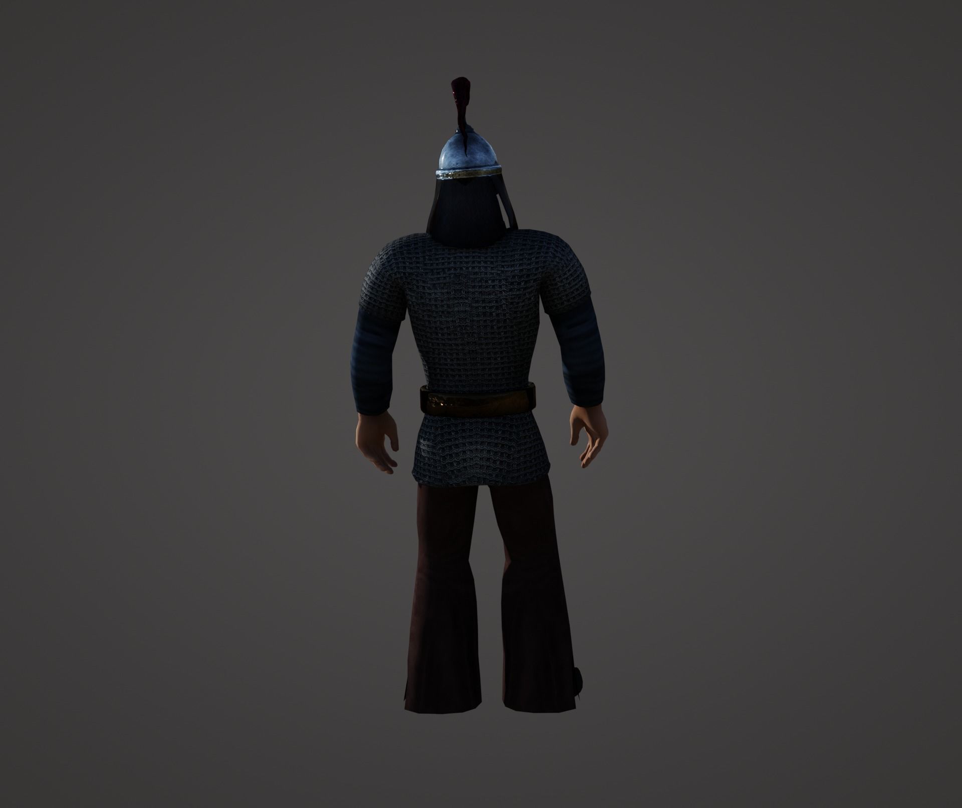 Orak Character Animated Free low-poly 3D model_3