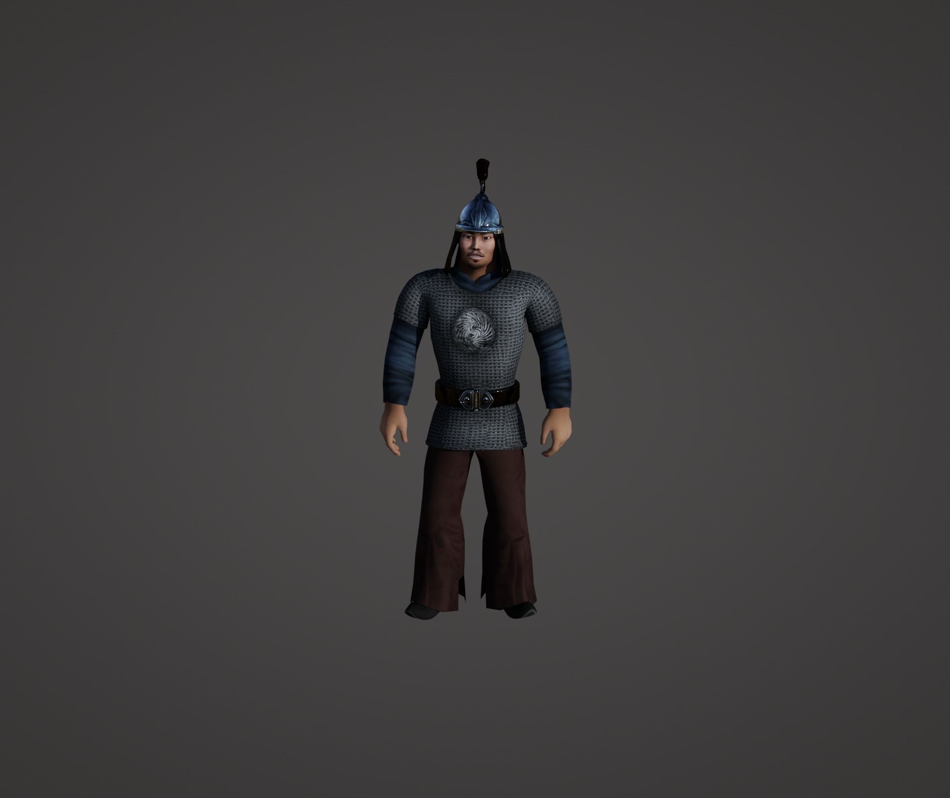 Orak Character Animated Free low-poly 3D model_2