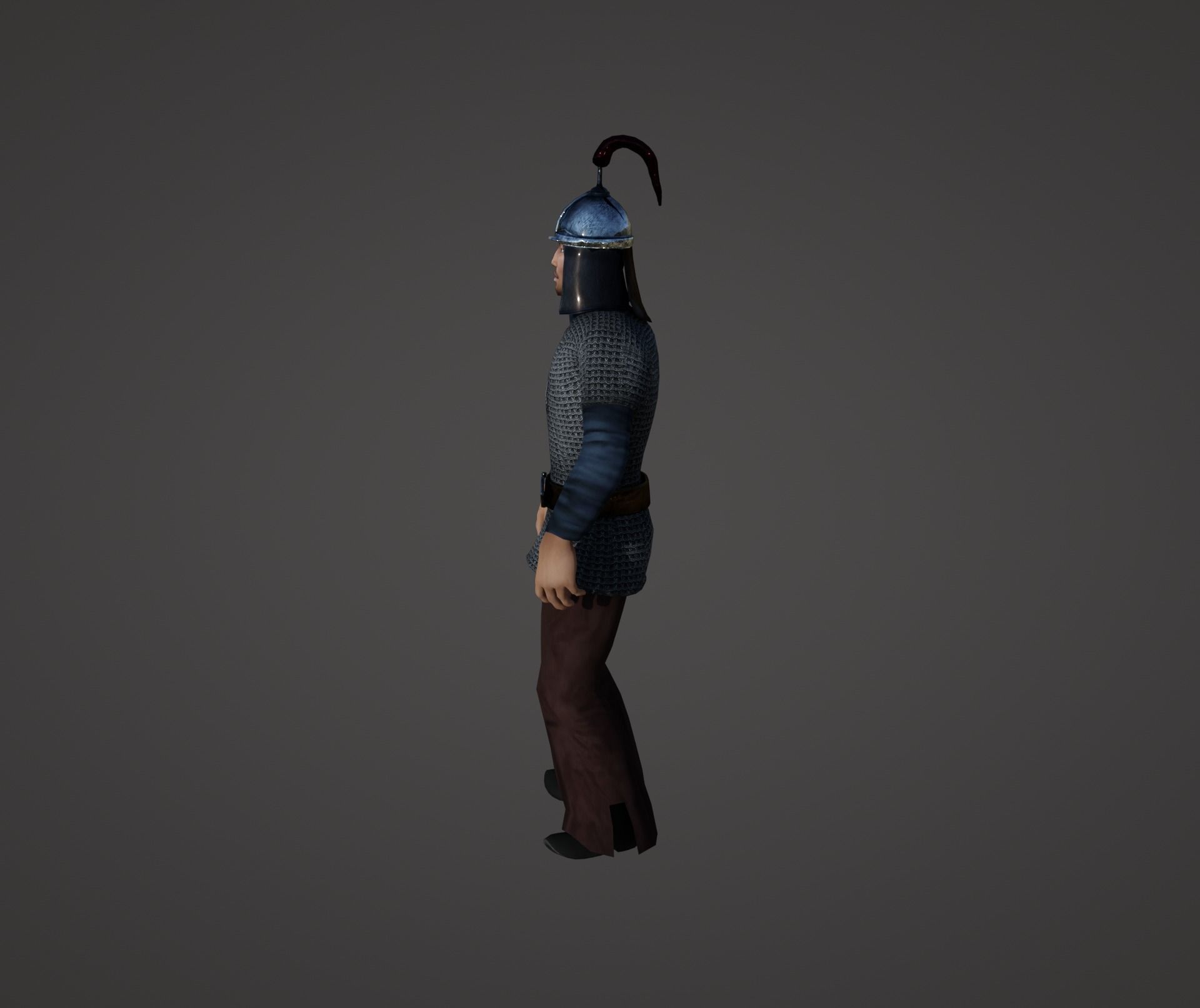 Orak Character Animated Free low-poly 3D model_4