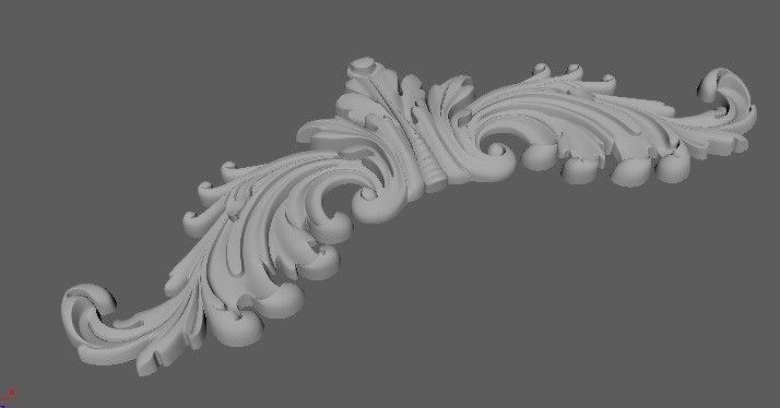 Decor for furniture 3D model_3