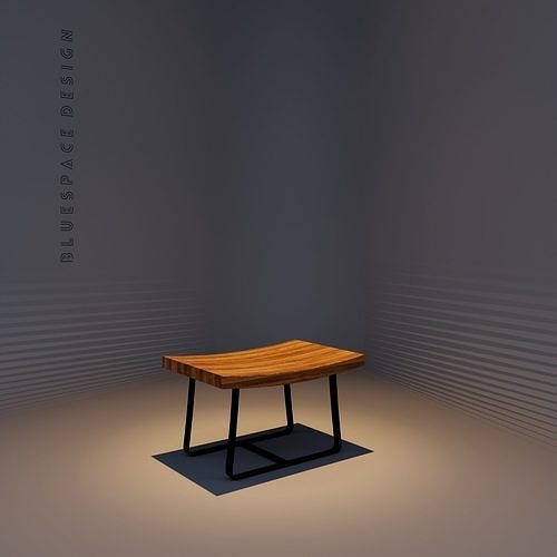 Chair 02 Low-poly 3D model