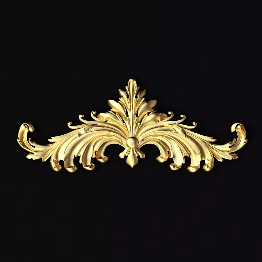 Decor for furniture 3D model_0