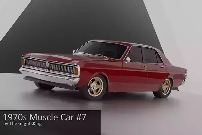 1970s Muscle Car 7