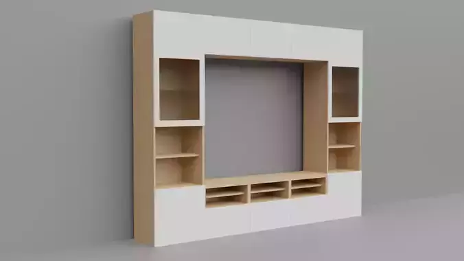 besta comb arrum tv 3D model