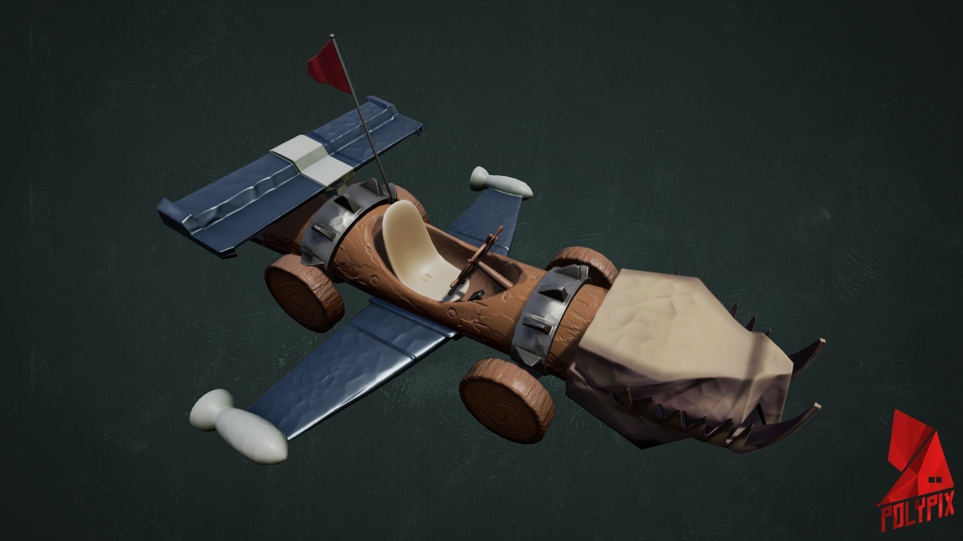 GoCart VOL 1 Low-poly 3D model_6