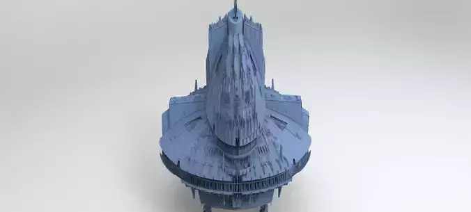 Sci-Fi Shuttle launcher Tower 3  3D model