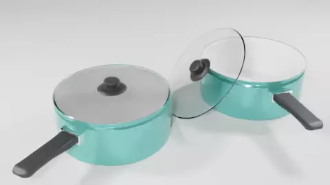 sauce pan Free 3D model