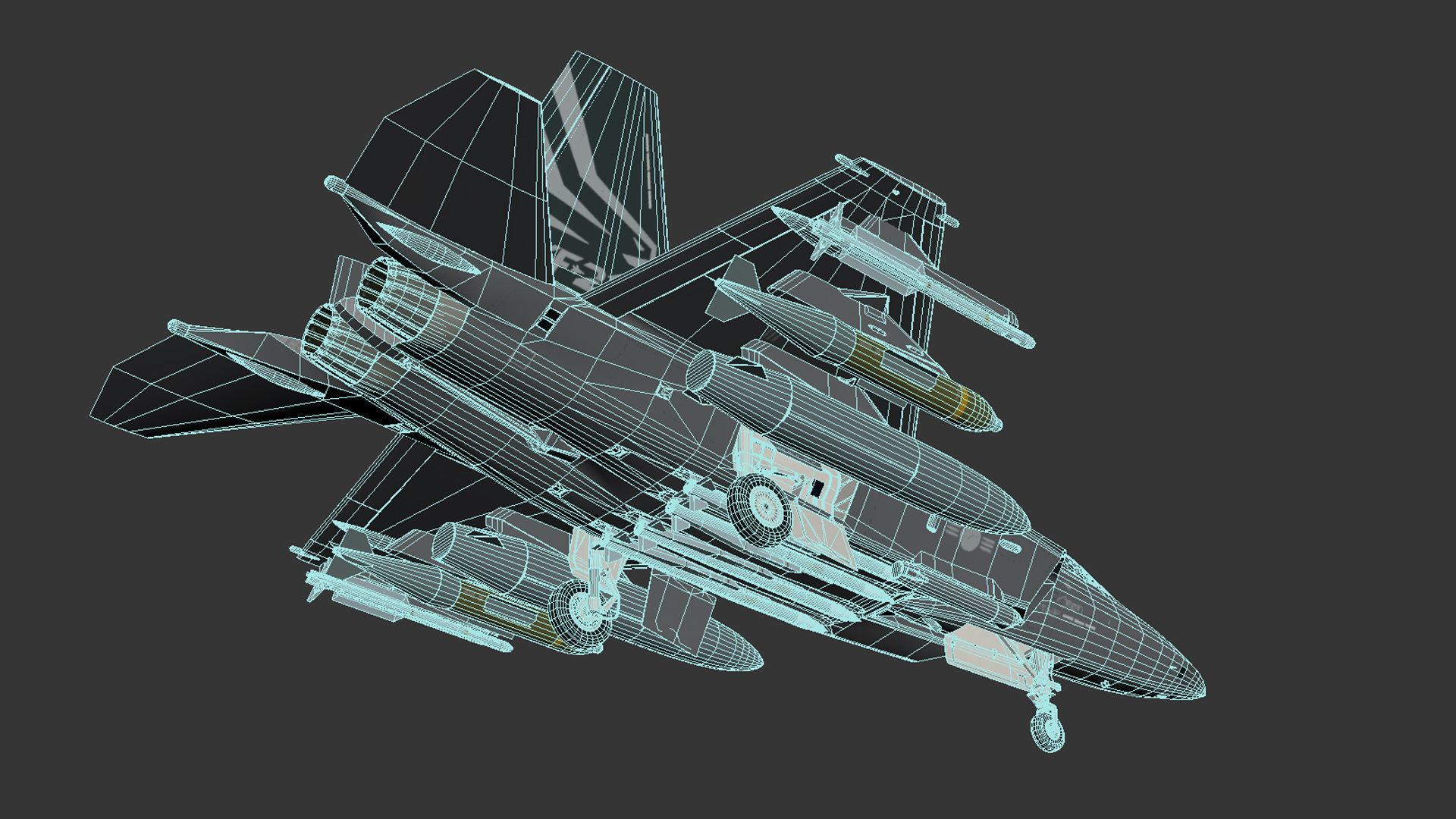 KAI KF-21 Boramae 3D model_23