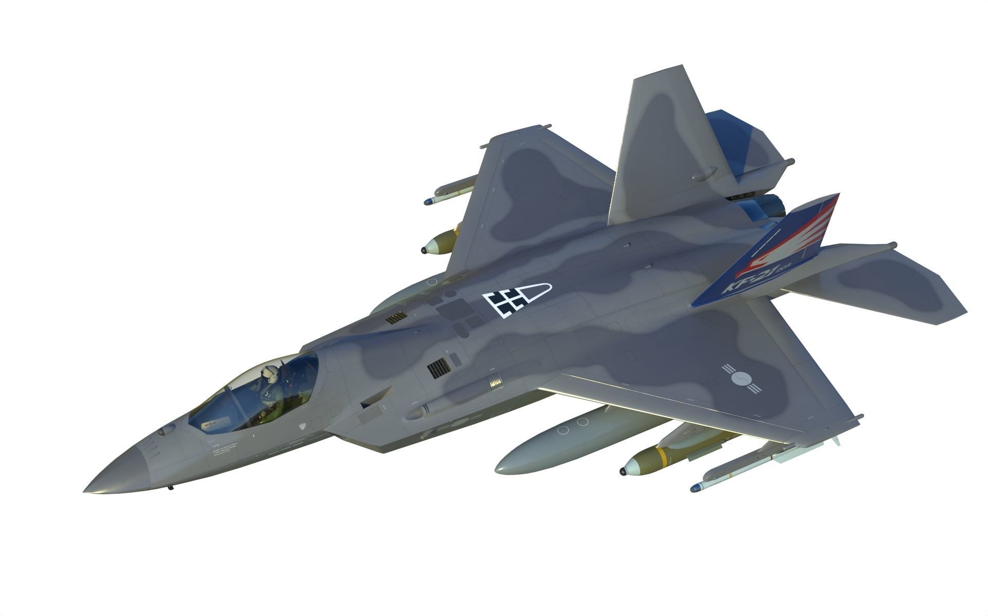 KAI KF-21 Boramae 3D model_9