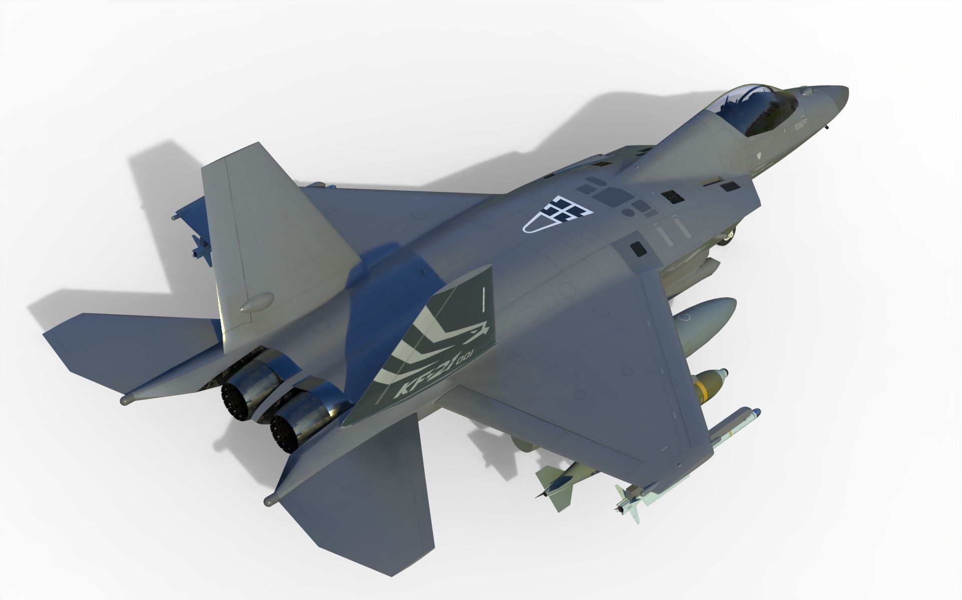 KAI KF-21 Boramae 3D model_2