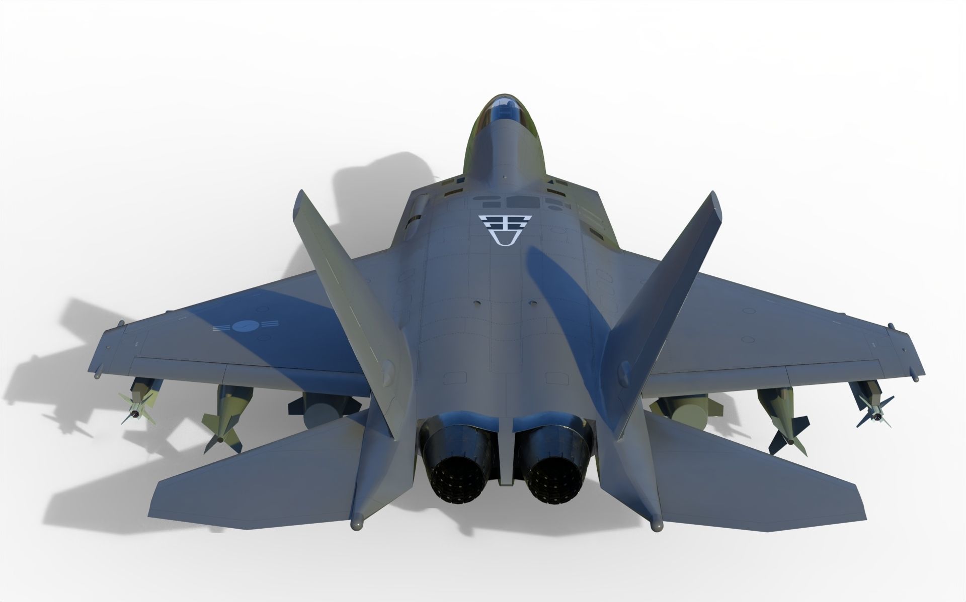 KAI KF-21 Boramae 3D model_12