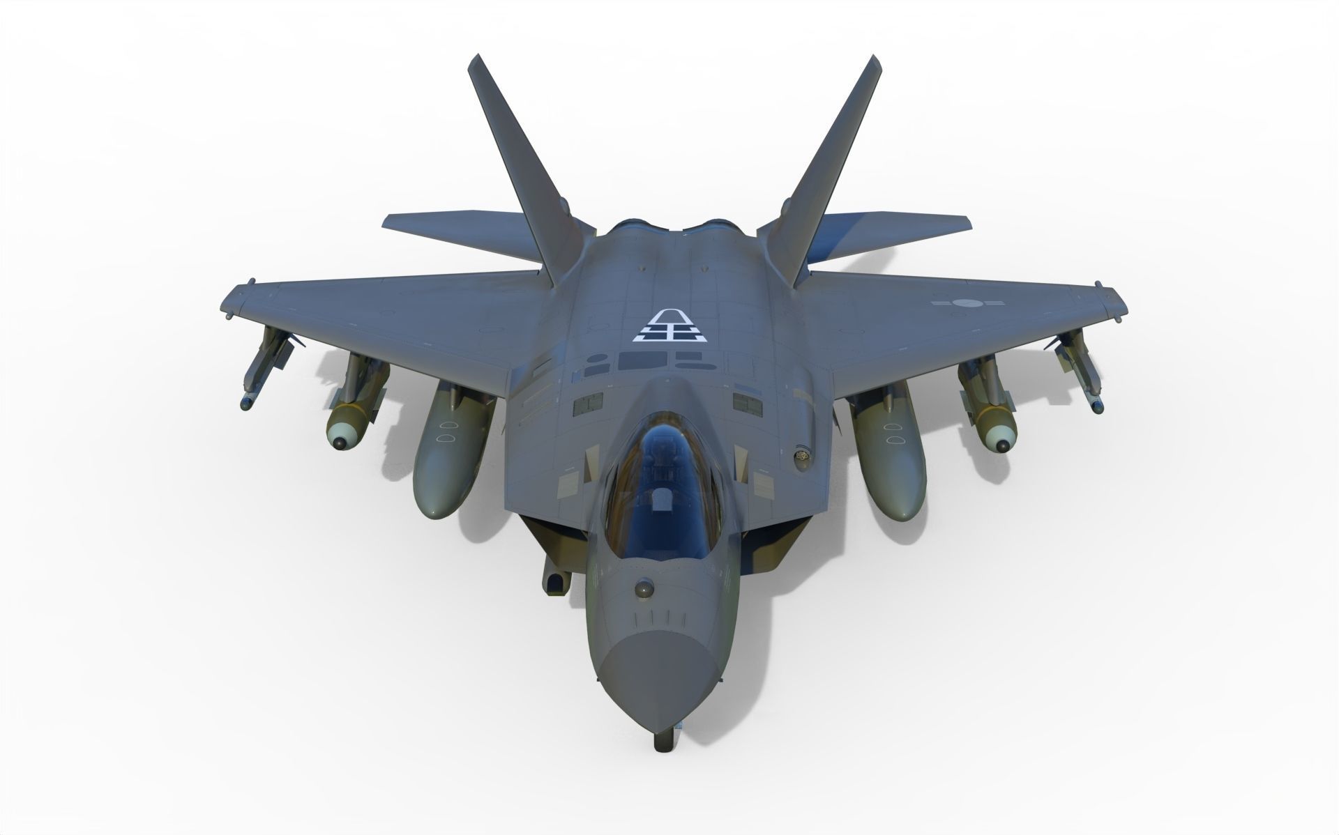 KAI KF-21 Boramae 3D model_6