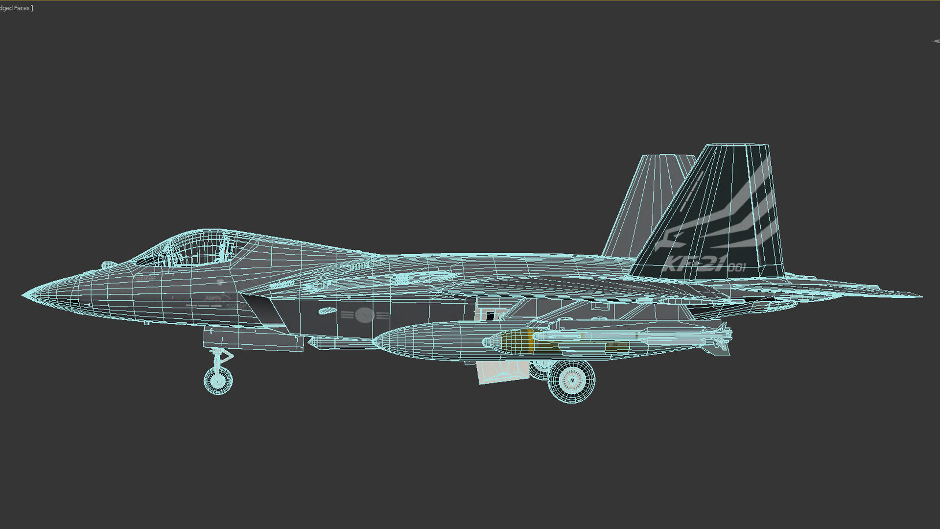 KAI KF-21 Boramae 3D model_19