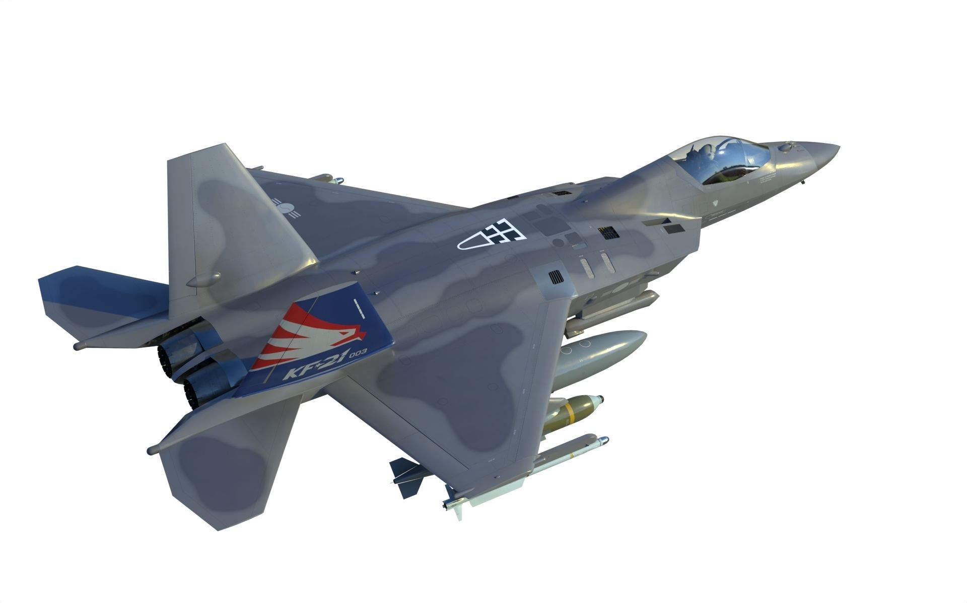 KAI KF-21 Boramae 3D model_3