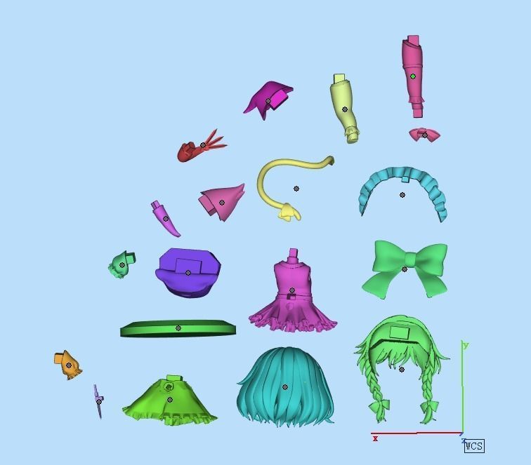 catgirl - 3D print model 3D print model_4