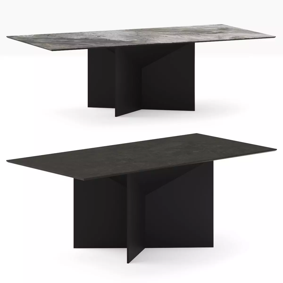 Ditre Italia Absolute Dining Table 3D model_0