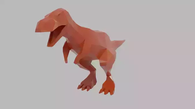 Low Ploy T-Rex