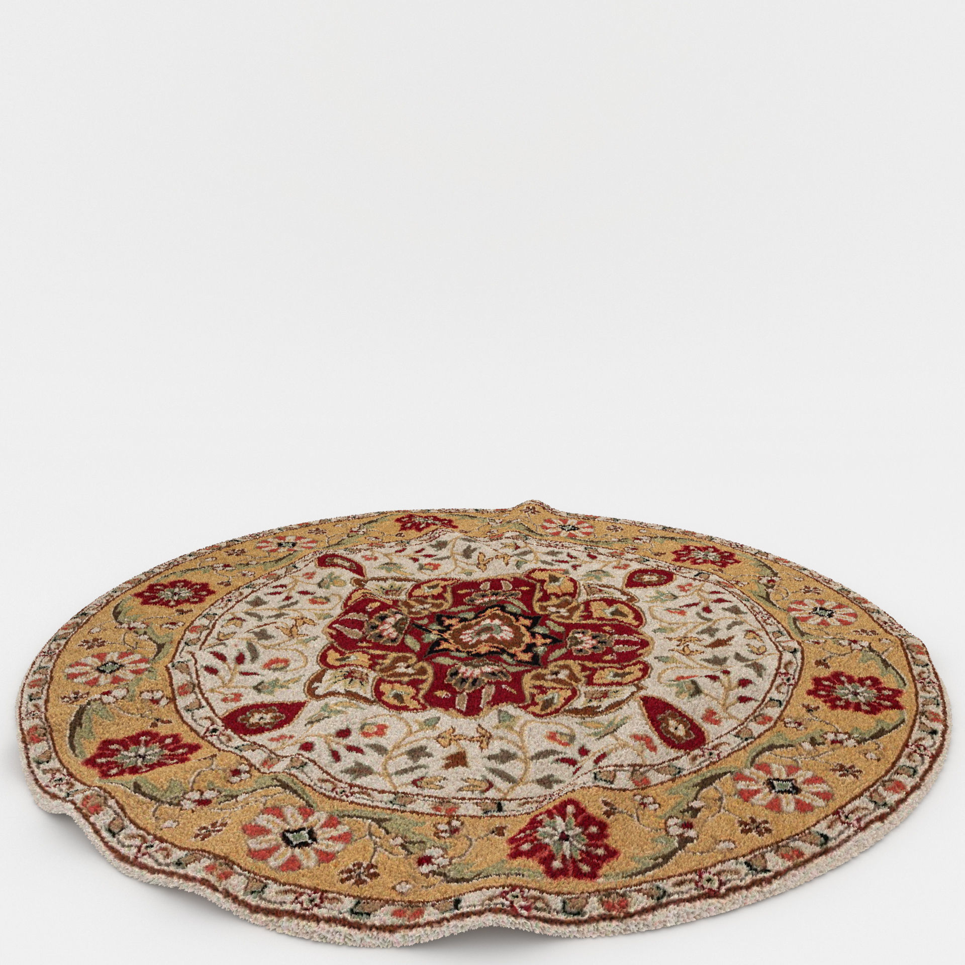 Rugs No 738 Low-poly 3D model_7