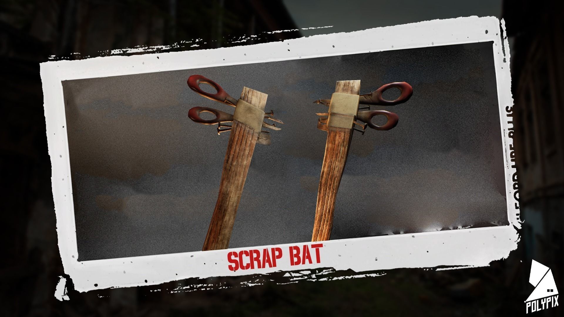 Apocalyptic Weapons Low-poly 3D model_3