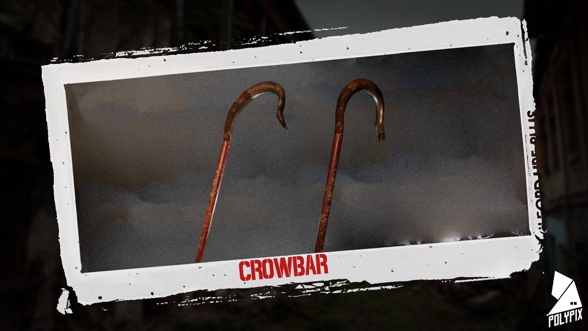 Apocalyptic Weapons Low-poly 3D model_7