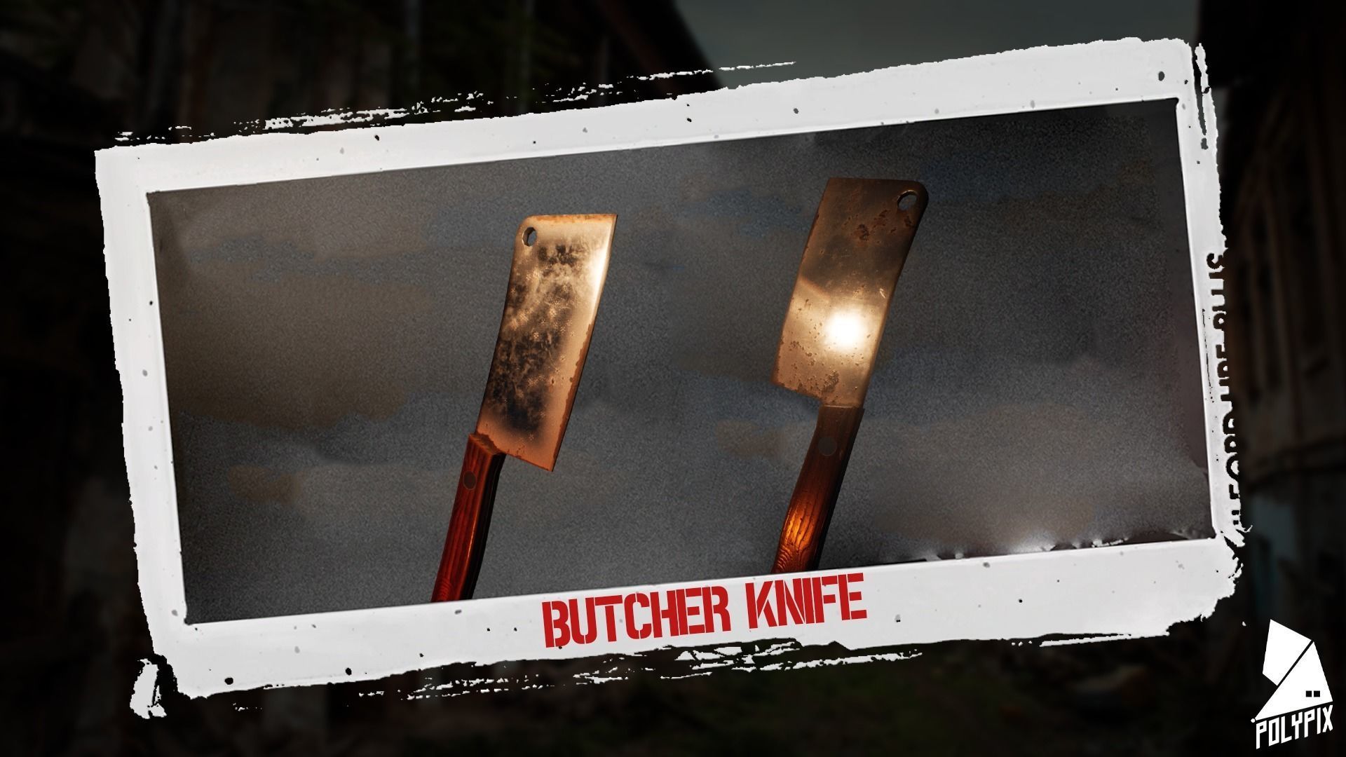 Apocalyptic Weapons Low-poly 3D model_4