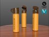 Water Bottle Free low-poly 3D model_1