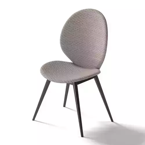 Armchair dining chair with legs