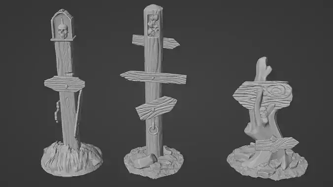 Dark Forest Crude Signs