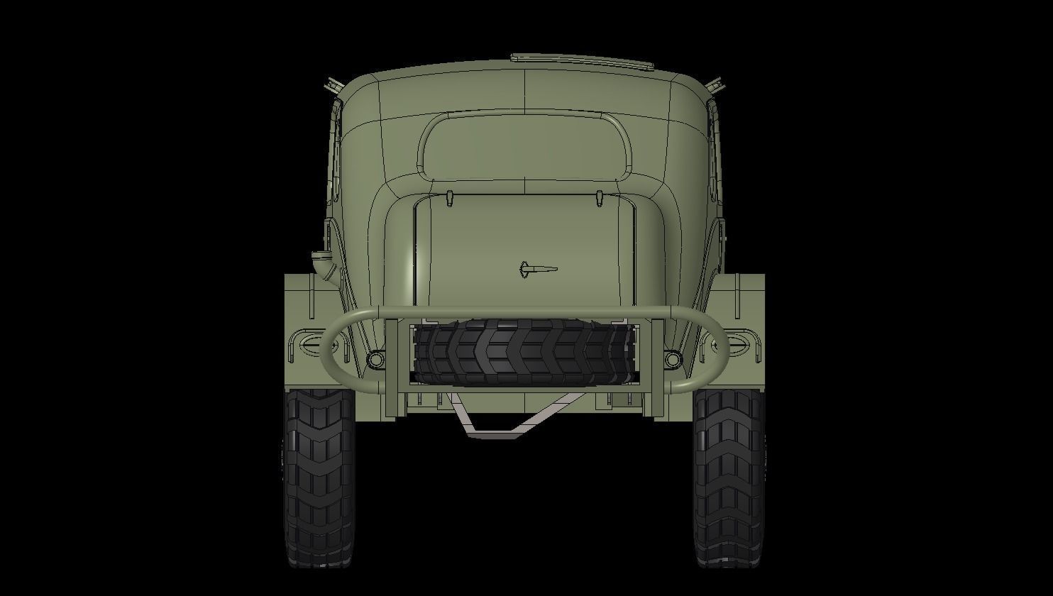 VOLVO TP21 Sugga 3D print model_4