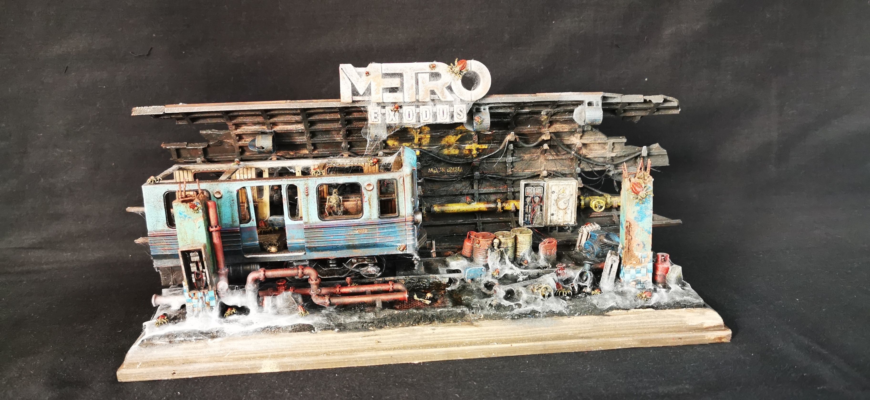 SUBWAY METRO Diorama READY TO PRINT 3D print model_2