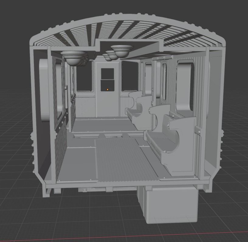 SUBWAY METRO Diorama READY TO PRINT 3D print model_9