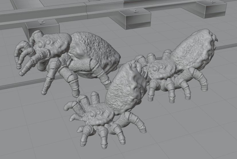 SUBWAY METRO Diorama READY TO PRINT 3D print model_13