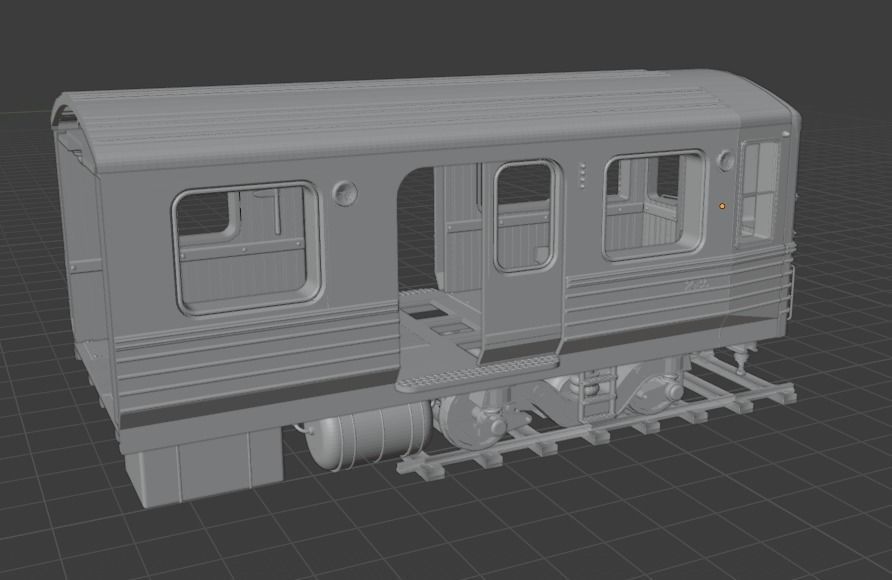 SUBWAY METRO Diorama READY TO PRINT 3D print model_10
