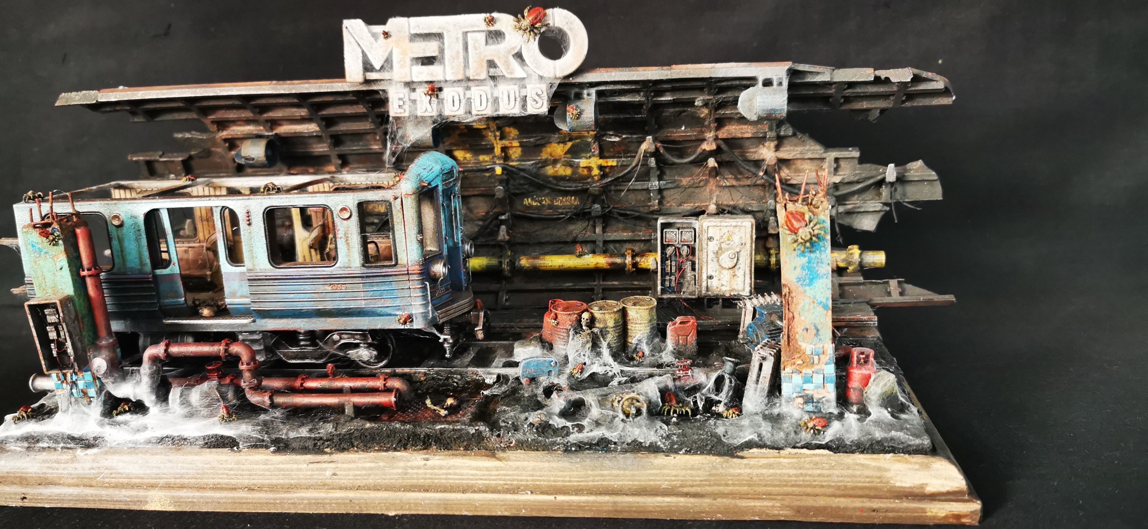 SUBWAY METRO Diorama READY TO PRINT 3D print model_1