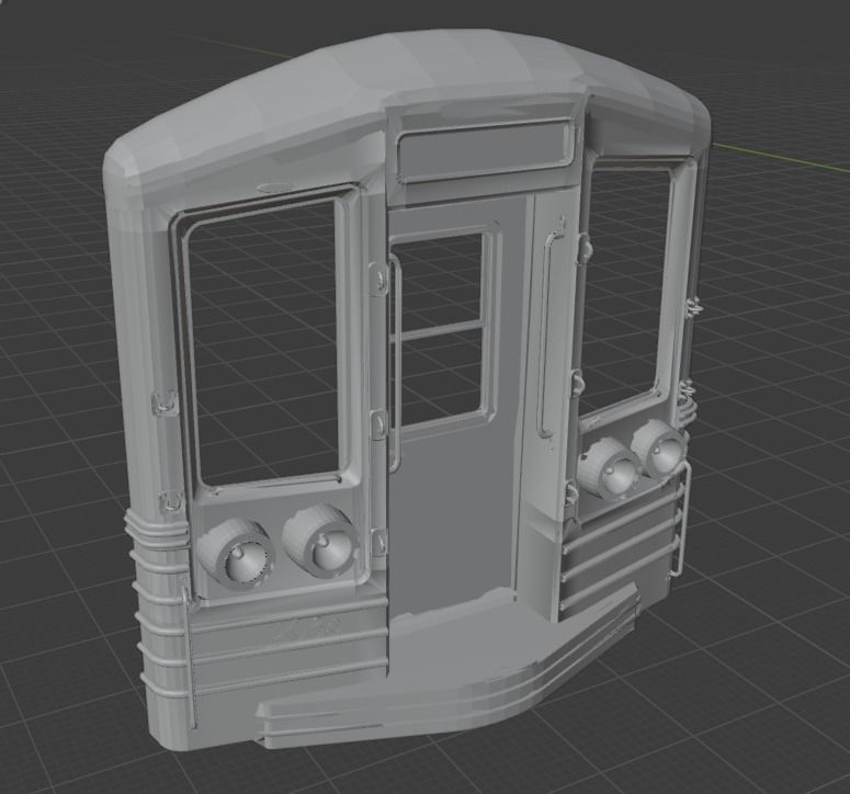 SUBWAY METRO Diorama READY TO PRINT 3D print model_7