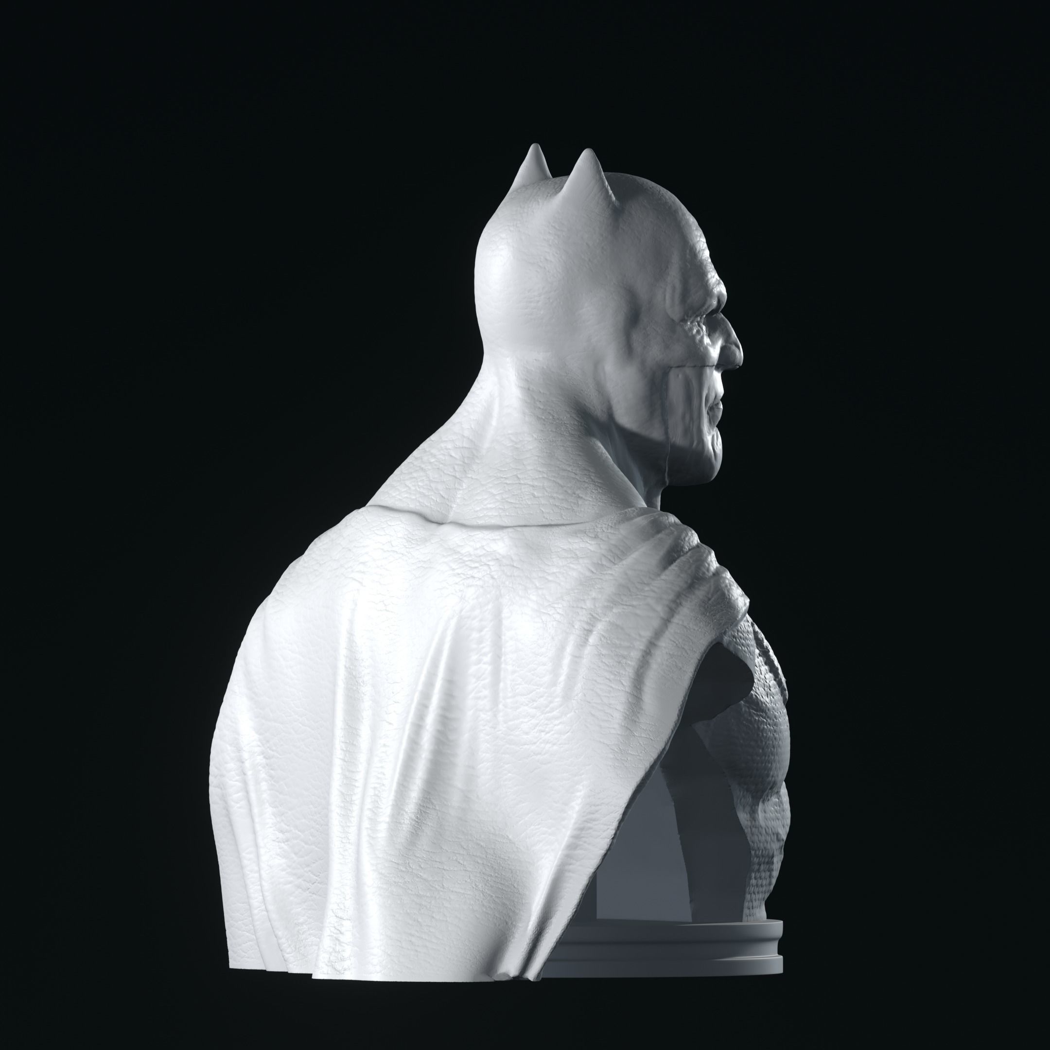 Batman Dark Knight Returns bust 3d printing 3D print model_6
