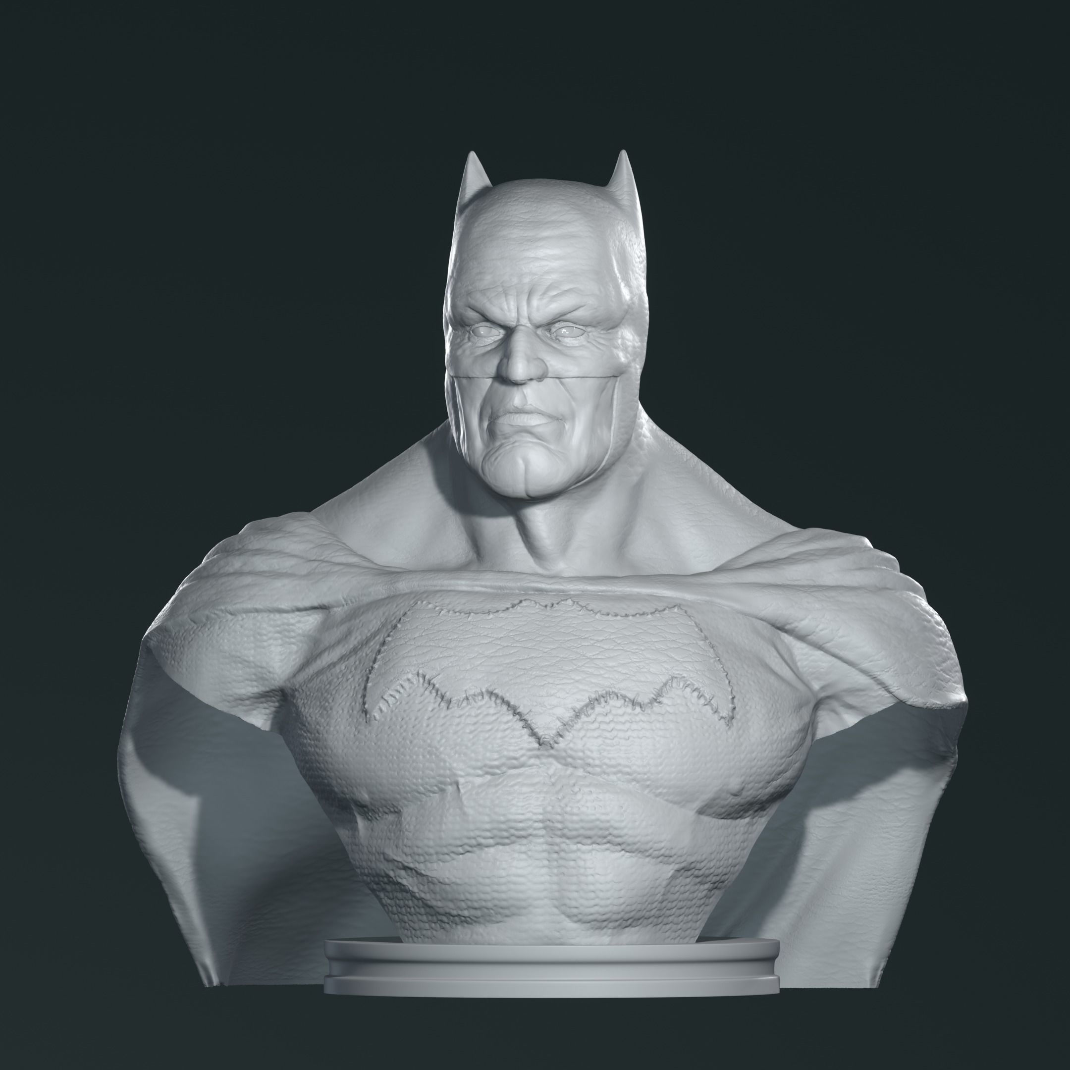 Batman Dark Knight Returns bust 3d printing 3D print model_2